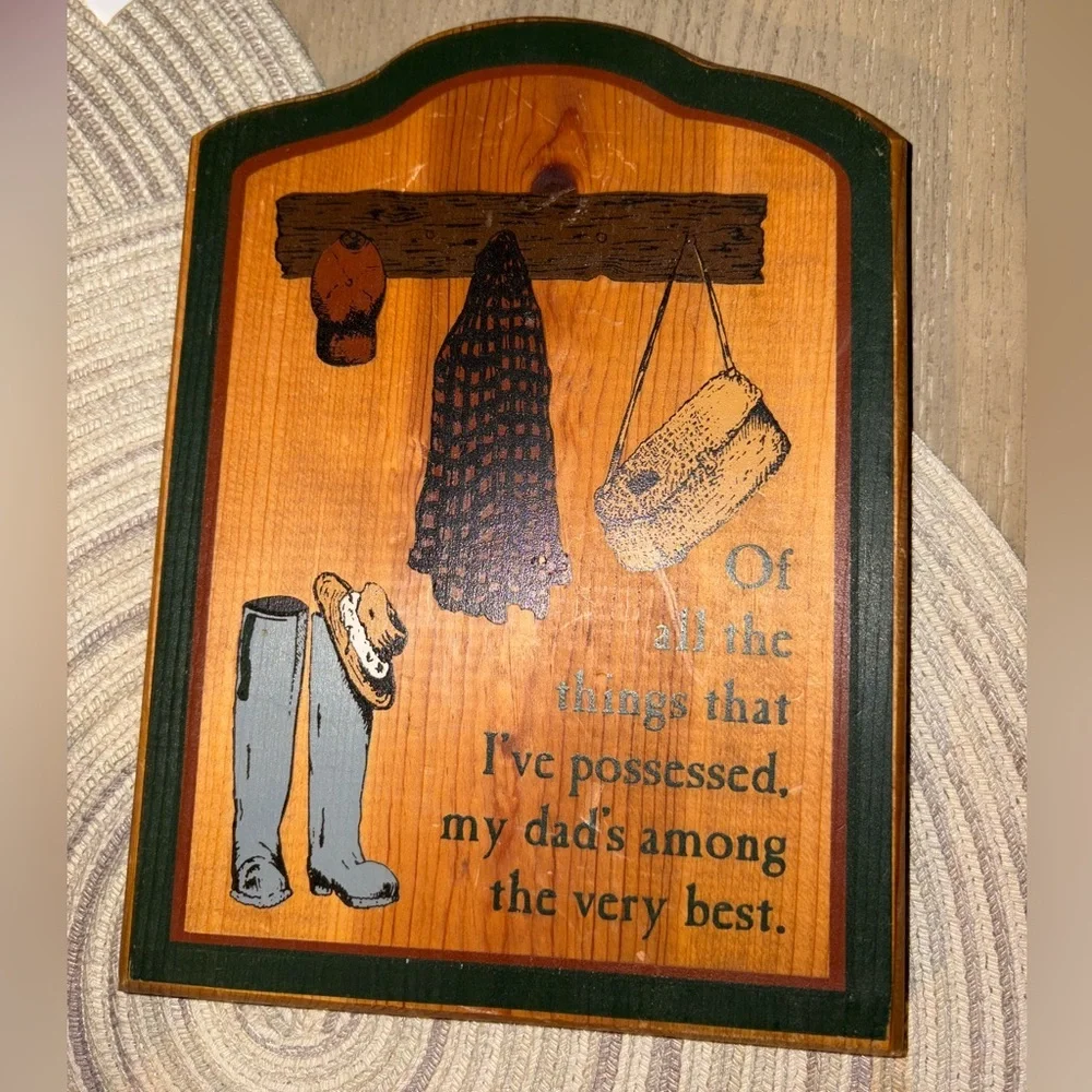 Dad Vintage/Retro Home Décor Plaques & Signs